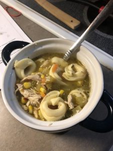 Chicken Tortellini Soup